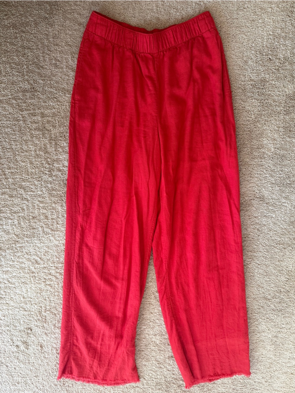 Abercrombie & Fitch linen blend pull on pant